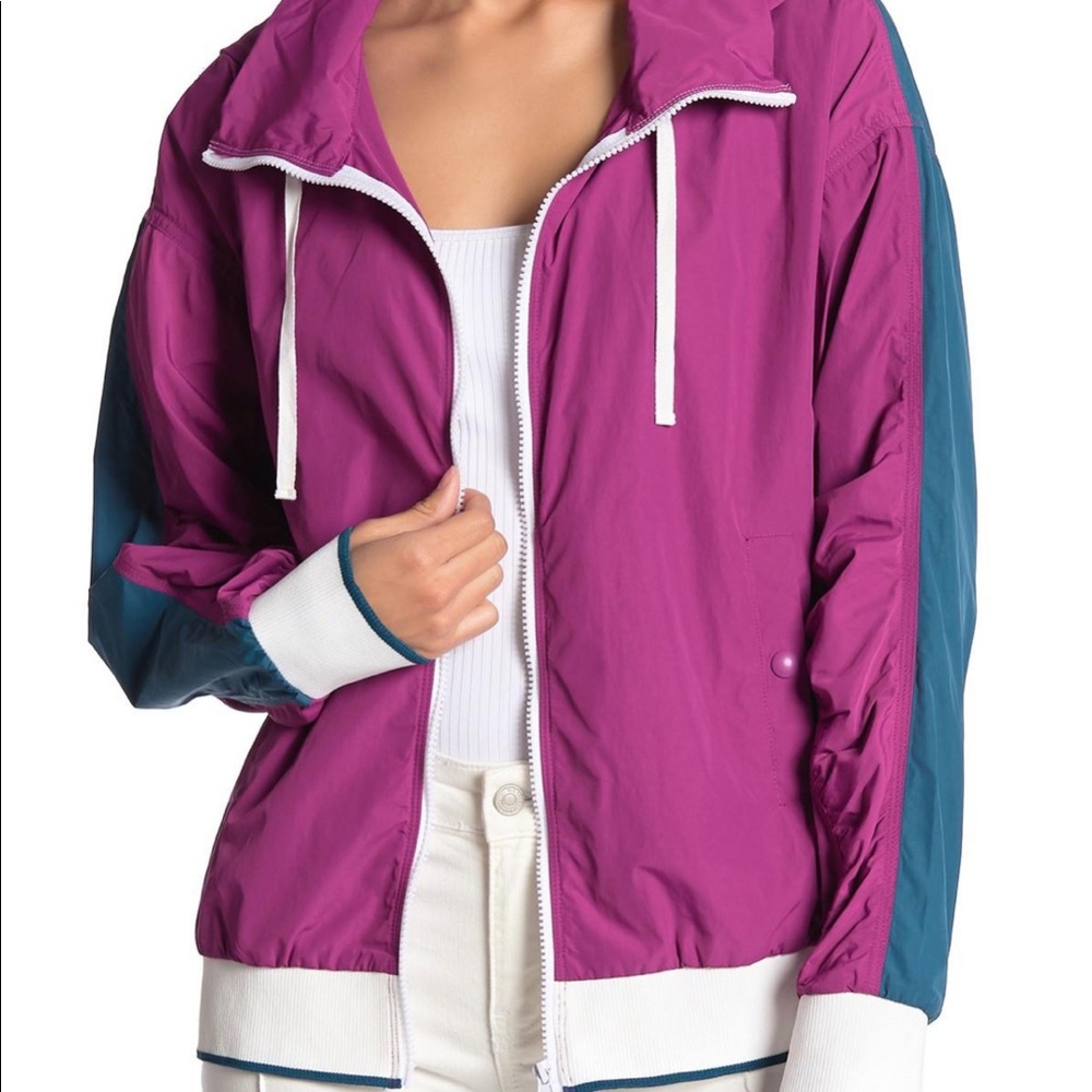 new! free people multicolored jacket